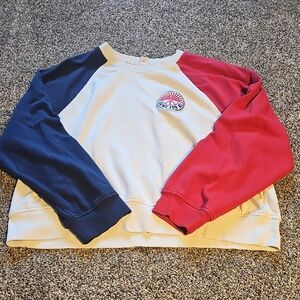Old Navy Red, Blue, and White Kids Sweatshirt
